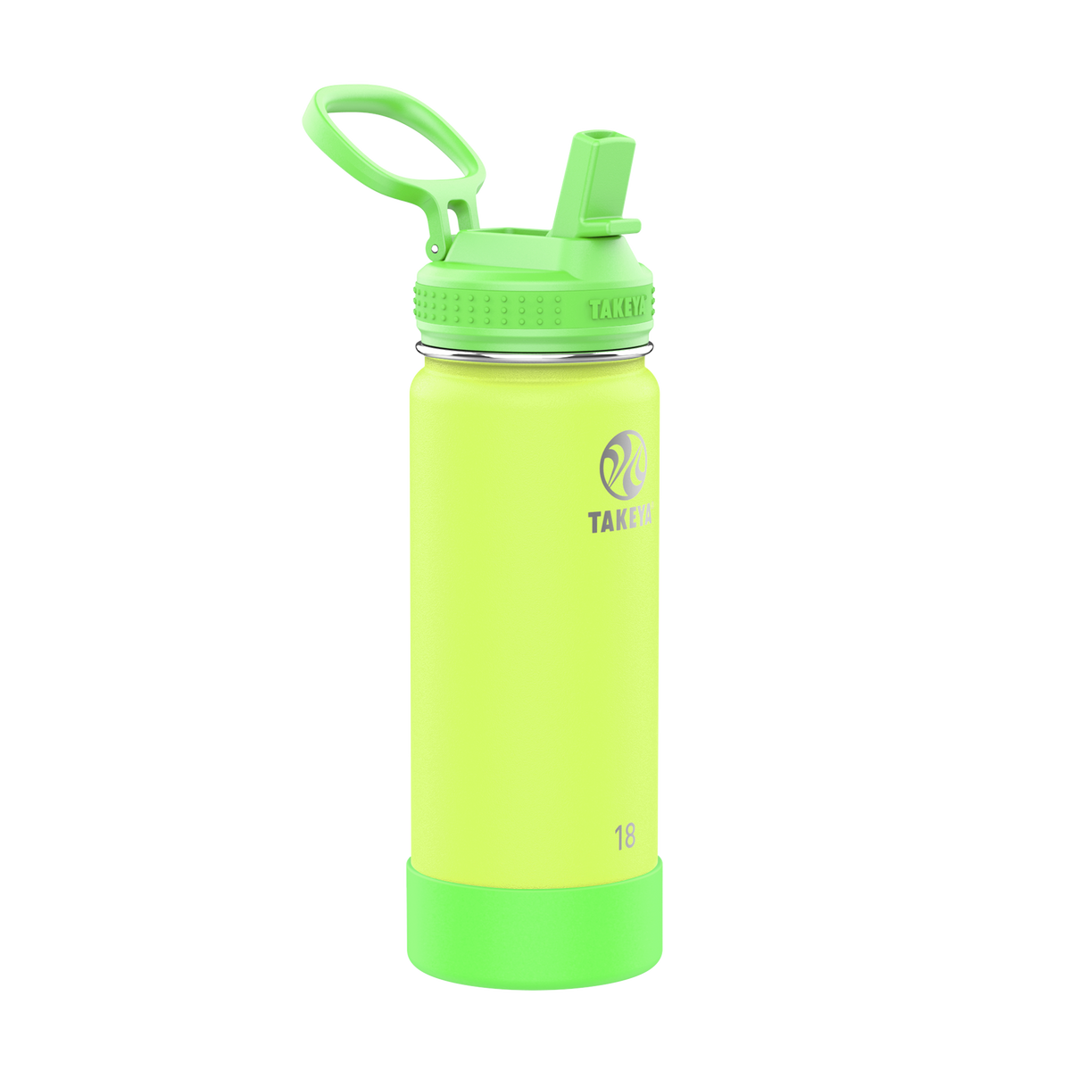 actives-kids-glow-in-the-dark-water-bottle-with-straw-lid-f3 51075-Actives-Kids-Straw-18-GID-LightningGreen-angle.png