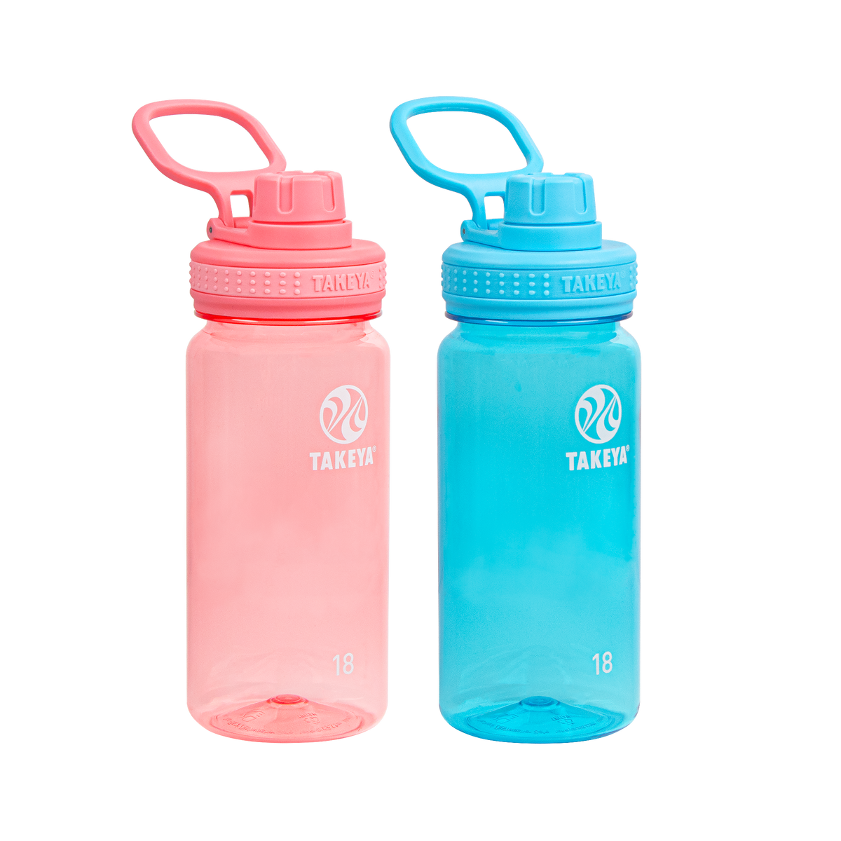 tritan-water-bottle-bundle-with-spout-lid-2-pack-c4 51475-Tritan-Spout-18-2pk-FlutterPink-BreezyBlue-Front_1.png