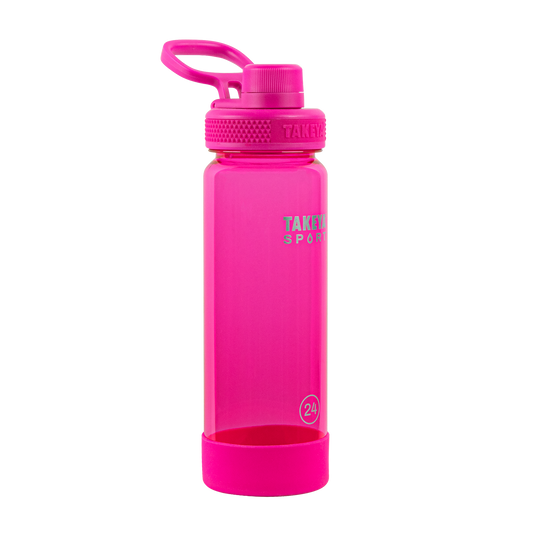tritan-sport-water-bottle-with-spout-lid-o6 51671-TKS-Tritan-Spout-24-PinkSweep-frontangle.png