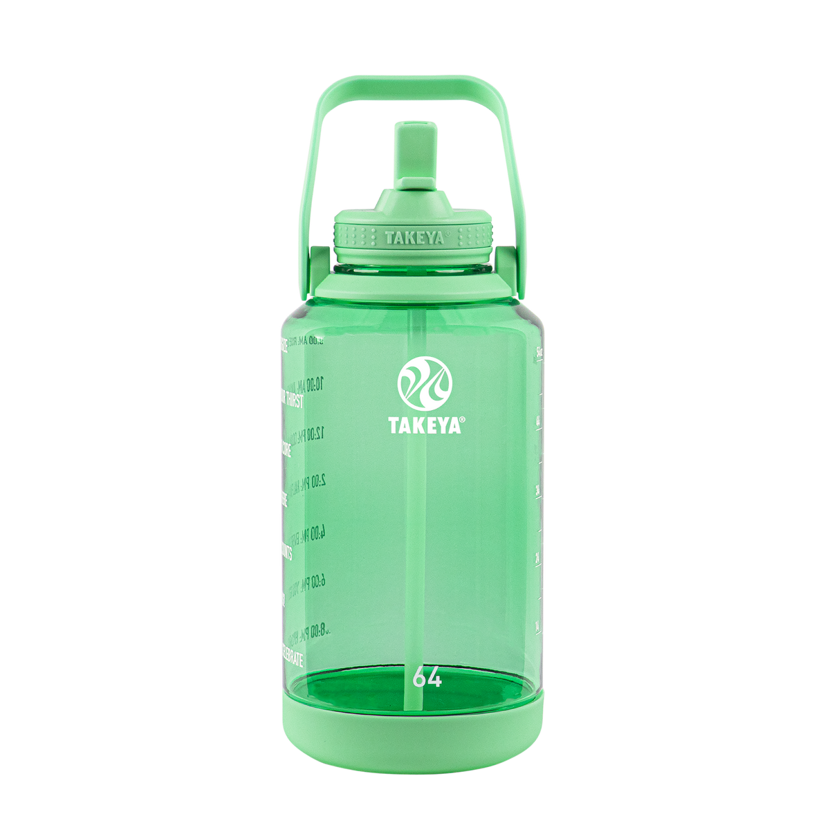 tritan-motivational-water-bottle-with-straw-lid-b6 54101-Tritan-Straw-Motivational-64-PistactioGreen-front.png