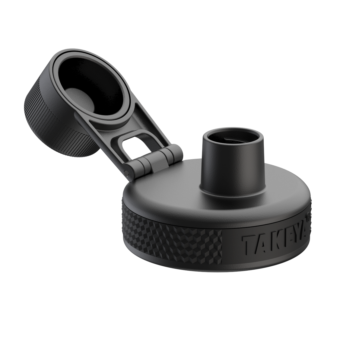 sport-insulated-spout-lid-with-ice-blocker-no-handle-k6 96081-TKS-Spout2-NoHandle-GSBlack-lidopen.png