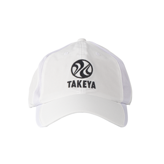 takeya-sport-vented-adjustable-hat-e3 97285-TK-PB-Hat-White-Front.png